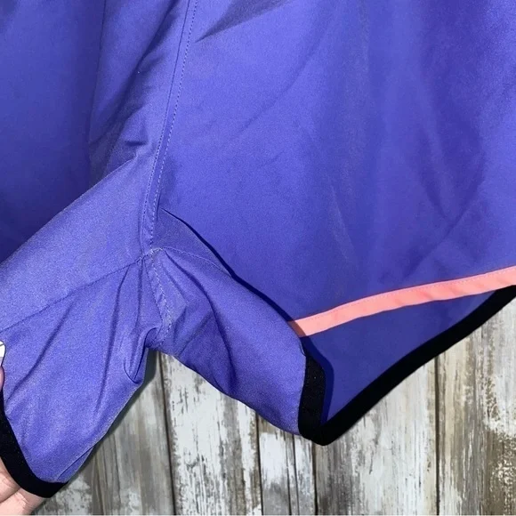 Under Armor Kids Purple Athletic Shorts - Picture 3 of 4